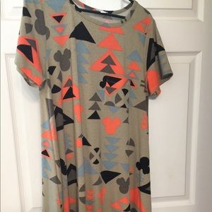 Disney Carly LuLaRoe dress Large EUC